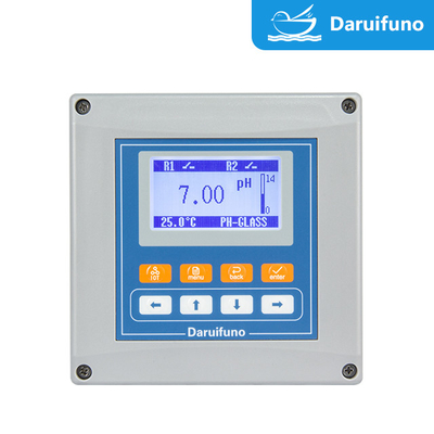 کنترل کننده PH / ORP آنلاین با دو رله کنترل دوز برای کارخانه تصفیه آب