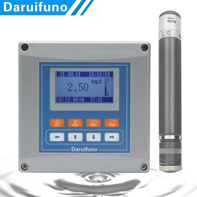 کنترل کننده کلر رایگان DPD آمپرومتریک TCCA برای آب شیرین