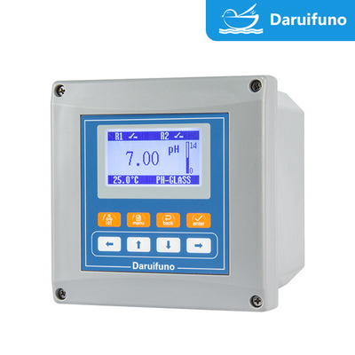کنترل کننده PH / ORP آنلاین با دو رله کنترل دوز برای کارخانه تصفیه آب