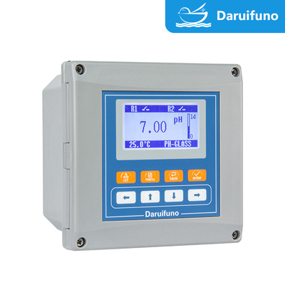 کنترل کننده PH / ORP آنلاین با دو رله کنترل دوز برای کارخانه تصفیه آب