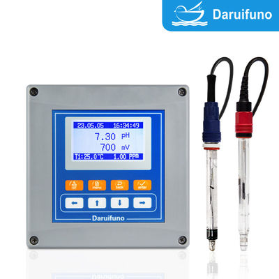 کانال های دوگانه کنترل کننده آنالوگ PH و ORP با RS485 و دو رله آب
