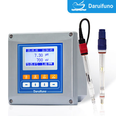 کانال های دوگانه کنترل کننده آنالوگ PH و ORP با RS485 و دو رله آب