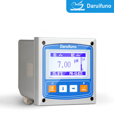 کنترل کننده pH ORP با دو رله SPST 3A 250V AC کنترل دوز آلارم بالا و پایین IP66 کنترل کننده pH ORP